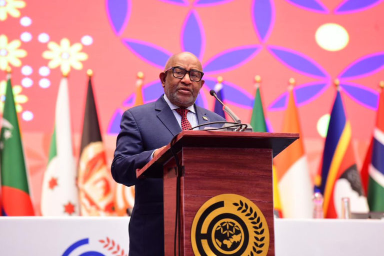 El presidente Azali Assoumani de las Comoras es Presidente electo de la Asamblea General de la Organización de Cooperación del Sur